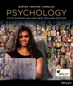 Psychology 5th Australian and New Zealand Edition 9780730363262