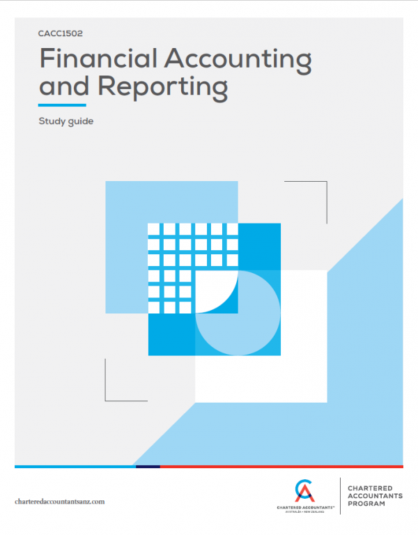 CAANZ Financial Accounting and Reporting Study Guide | Wiley Direct