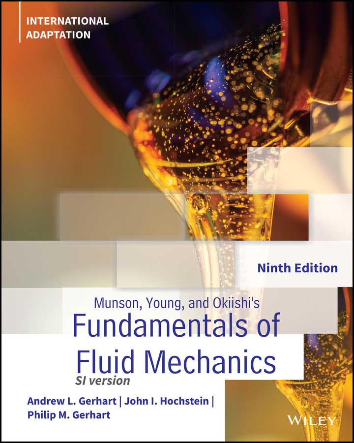 Munson Young And Okiishis Fundamentals Of Fluid Mechanics 9th